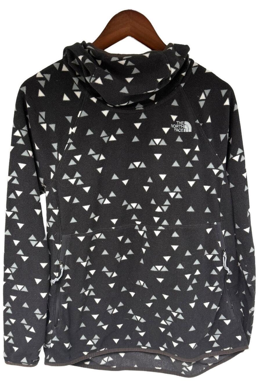 The North Face Women's Glacier Alpine Hoodie Black Geometric - Regular
